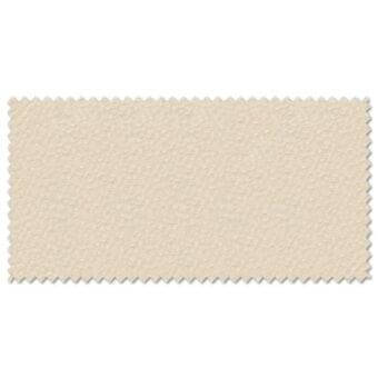 Beige fabric swatch with repeating diamond texture, raw edges, and matte finish against a white backdrop, woven or embossed construction.