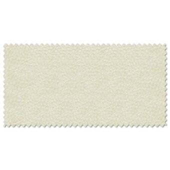 Off-white quilted fabric swatch with a diamond pattern, zig-zag edges, matte finish, and “lacividina” label printed on the bottom.