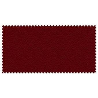 Burgundy fabric swatch with a textured, mottled surface and zig-zagged edge, labeled “lacividina” in sans-serif font against a white background.