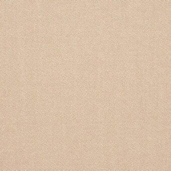 Beige fabric sample with a diagonal weave, heathered texture, and matte finish, displaying consistent density and subtle tonal variations.
