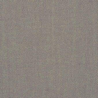 Gray woven fabric sample with a dense diagonal texture and heathered appearance, composed of small rectangular elements.