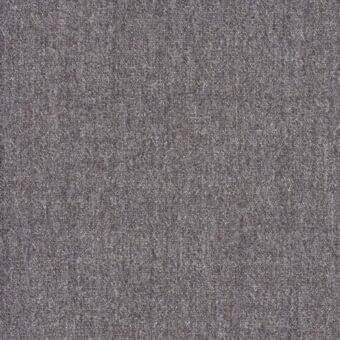 Heathered gray woven fabric texture with a dense, granular surface and fine vertical ribbing, exhibiting a consistent matte finish.