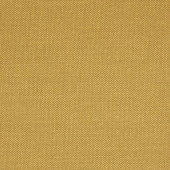 Gold fabric sample with a dense, diagonal weave and uniform texture, displaying subtle tonal variations under diffused lighting.
