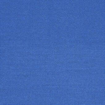 Blue woven fabric texture with a dense grid pattern, uniform medium tone, and smooth surface; textile sample f 2965 c0746.