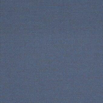 Lacividina fabric sample, medium blue heathered textile, dense small-scale weave with dark gray threads, studio product shot.