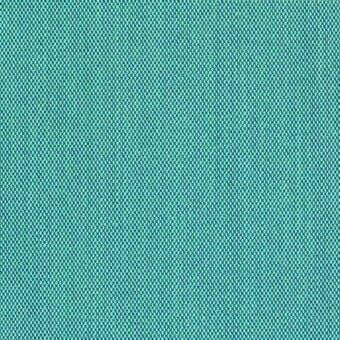 Teal woven mesh texture with interconnected circles, displaying subtle hue variations and a dense, uniform pattern for durable material applications.