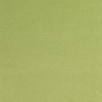 Olive green fabric sample with dense granular texture, matte finish, and consistent surface; label reads “lacividina 7029.05”.