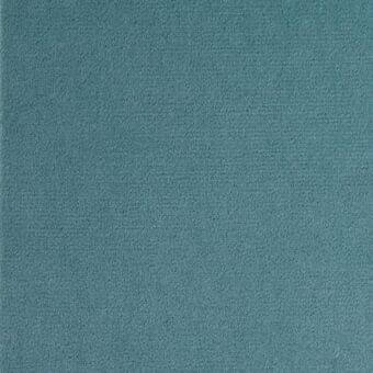Lacividina teal fabric texture with short pile and mottled tone, displaying product code 7029.08 on a studio sample.