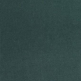 Teal fabric sample with a dense, matte texture and uniform short pile; label reads “lacividina > fabrics > fabric (extra) > 29 ariana > 7029.10”.