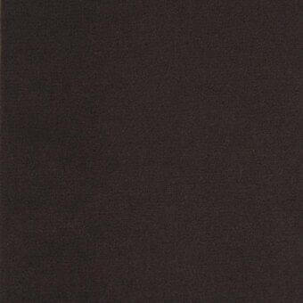 Dark brown fabric sample with a dense, granular texture and matte finish, labeled “lacividina 29 ariana 7029.22” in white text.