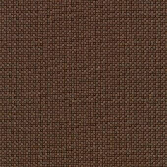 Woven fabric, warm brown, grid pattern; lacividina brand label displays “30 colline” fabric designation, consistent matte texture, studio lighting.