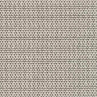 Lacividina 31 Opera fabric sample, macadamia gray woven textile, repeating circular grid pattern with matte finish.