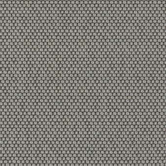 Geometric fabric with circular perforations in a muted terracotta tone, displaying horizontal bands and a matte finish; lacividina opera 01457.60 fango.