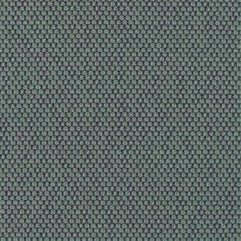 Repeating number eight pattern in green, gray, purple hues creates moiré texture; “31 opera” fabric sample, “opera 01457.74 aloe” lacividina design.
