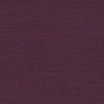 Woven fabric sample, deep purple and reddish-brown, irregular heathered texture; lacividina "arco 01566.60 magma" from the 32 arco fabrics line.