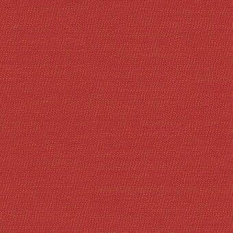 Terracotta fabric sample with a tight, uniform weave and matte finish, displaying a granular texture against a neutral white background.