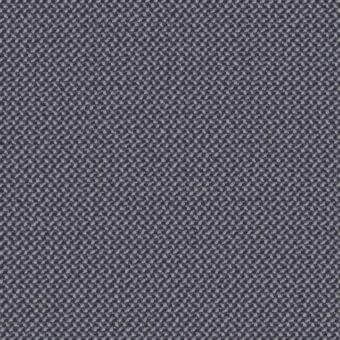Charcoal gray fabric with a dense, textured weave displaying subtle tonal variations and a matte finish; complex knot and loop pattern.