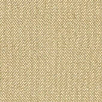 Credo 01727.83 Aureo fabric by lacividina, woven gold textile with cream threads, dense basketweave texture, matte finish.