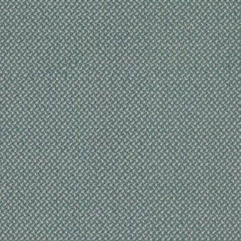Lacividina 33 Credo fabric sample, lake green woven texture with irregular pattern and heathered effect, beige flecks.