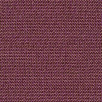 Lacividina fabric swatch, purple and bronze woven stripe, granular texture, dense weave, uniform pattern, solid color background.