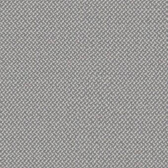Woven gray fabric with a dense, heathered texture featuring a repeating irregular motif and matte finish; includes “lacividina” markings.