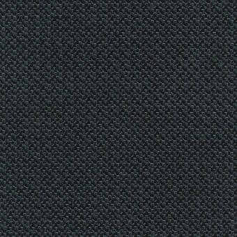 Charcoal gray fabric displaying a dense, nubby weave with tonal variations; sample detail from lacividina’s “34 Cleo” collection.