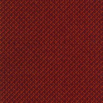 Reddish-brown woven fabric sample, granular texture, mottled surface, matte finish, from lacividina “34 Cleo Lampion” collection.
