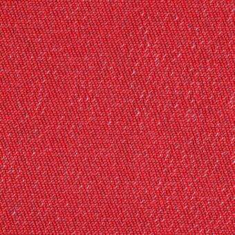 Red textured knit fabric with a dense, irregular weave and slight sheen, displaying a uniform, durable surface.