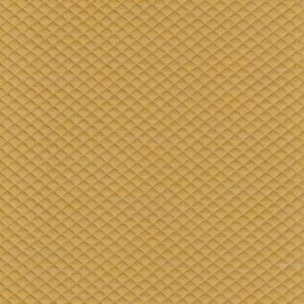 Lacividina fabric texture, golden-brown mosaic pattern, repeating raised diamond grid, matte finish, consistent design, studio lighting.