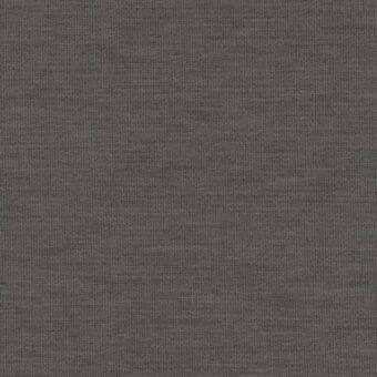 Dark gray woven fabric sample displays a uniform melange texture, dense consistent weave, and matte finish; identified as “38 uniform melange” (f 13004 c0283).