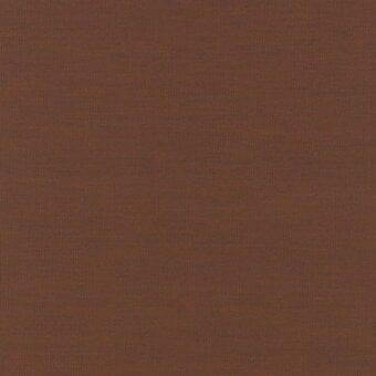 Brown melange fabric sample with a uniform weave and subtle texture, displaying a matte finish and consistent deep brown coloration throughout.