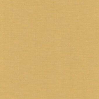 Textured melange fabric sample in muted gold, displaying a uniform weave and subtle distressed surface with a fine grid pattern.