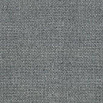 Medium gray woven fabric texture, dense plain weave with heathered tonal variations, matte finish; Lacividina fabrics collection, model 39 hallingdal 65.