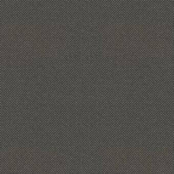 Charcoal gray fabric sample displaying a dense, uniform weave and subtle grid pattern with a matte finish, ideal for durable upholstery.