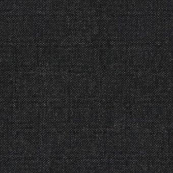 Dark charcoal gray woven fabric texture, dense granular weave with subtle tonal variations, matte finish, identified as Hallingdal 65 textile.