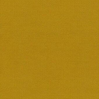 Mustard yellow fabric swatch with a tight grid weave, displaying a matte texture; identified as lacividina Hallingdal 65, code f 1000 c0457.