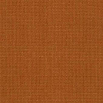 Textile sample, muted orange linen, tight weave with subtle grid pattern; label reads “lacividina hallingdal 65 f 1000 c0547”, matte finish.
