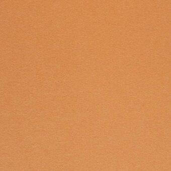 Lacividina fabric swatch, orange woven texture, matte finish, consistent color, with collection details printed at the bottom edge.