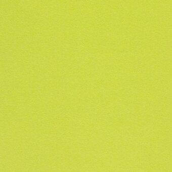 Lime green fabric swatch with granular texture, matte finish; woven textile sample from Lacividina’s Divina collection, code 40 divina f 1200 c0936.