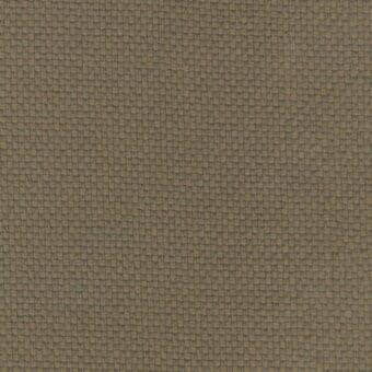 Olive green woven fabric sample with a grid pattern, dense matte texture, and dark gray thread variations; lacividina “43 Sisu F 8088 C0225” textile.