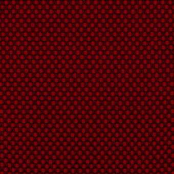 Red woven fabric with repeating circular pattern, grid texture, matte finish; Lacividina 21 nox super fabric 5.08219.001.306 textile.