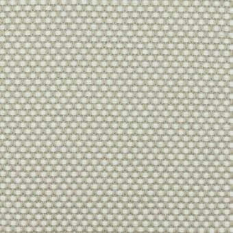 Beige and off-white woven fabric texture with a grid pattern, displaying a matte finish and subtle tonal contrast in the fibers.