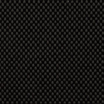 Lacividina 21 nox fabric texture, black and charcoal gray, dense grid of raised cylindrical elements, tightly woven surface.