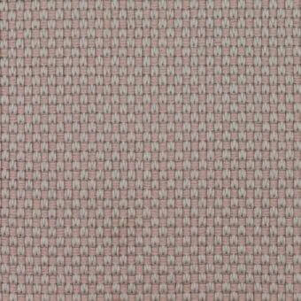 Woven fabric texture, gray and dusty rose, grid pattern with tonal variation, dense weave, smooth surface, durable textile material.