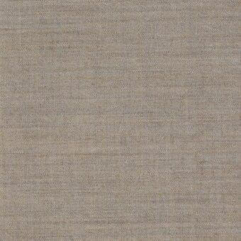Woven fabric sample in taupe and gray tones displays a dense, irregular weave with a matte finish and subtle granular texture; “lacividina” labeling present.