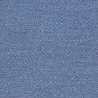 Medium blue woven fabric sample with a granular texture and consistent color, displaying a dense, slightly irregular pattern throughout the material.