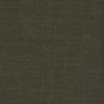Olive green fabric sample with heathered texture, featuring a small geometric weave and matte finish against a neutral backdrop.