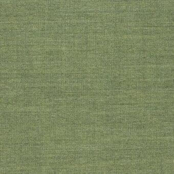 Olive-green woven fabric sample with a dense, matte finish and grid pattern; slight texture irregularities and tonal variations visible.