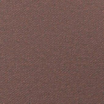 Reddish-brown fabric sample with dense granular texture, uneven surface, and mottled tonal variations; Lacividina “25 foster” 7072.11.