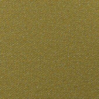 Mustard yellow woven fabric sample with gray speckles, dense tight weave, uniform texture, from Lacividina’s “25 foster 7072.19” fabric collection.